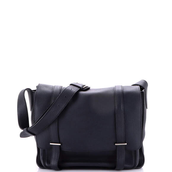 Hermes Handbags - Hermes 35 Steve Messenger Bag Clemence